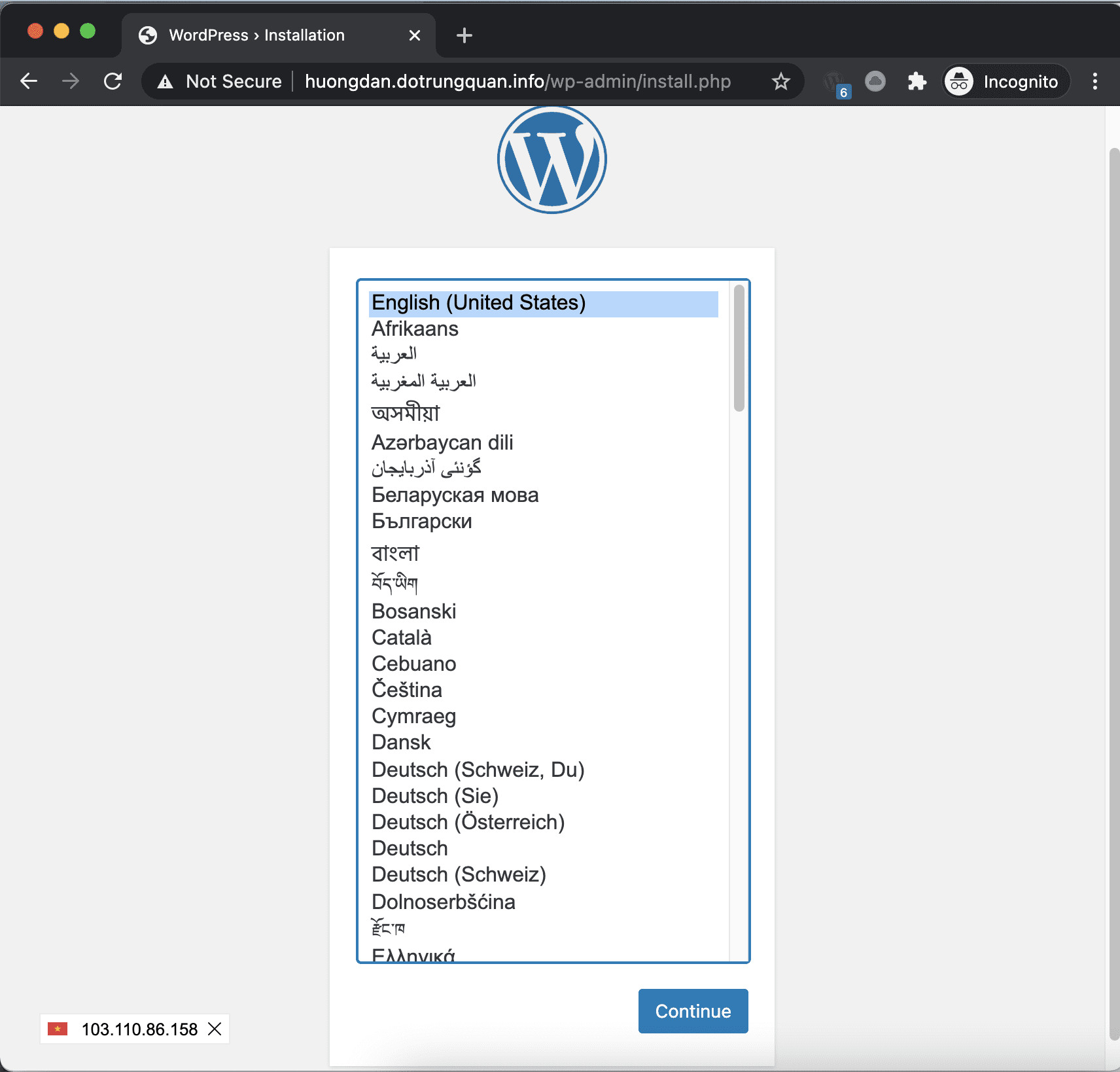 Hướng dẫn cài đặt WordPress trên Webinoly 5 cài đặt WordPress trên Webinoly