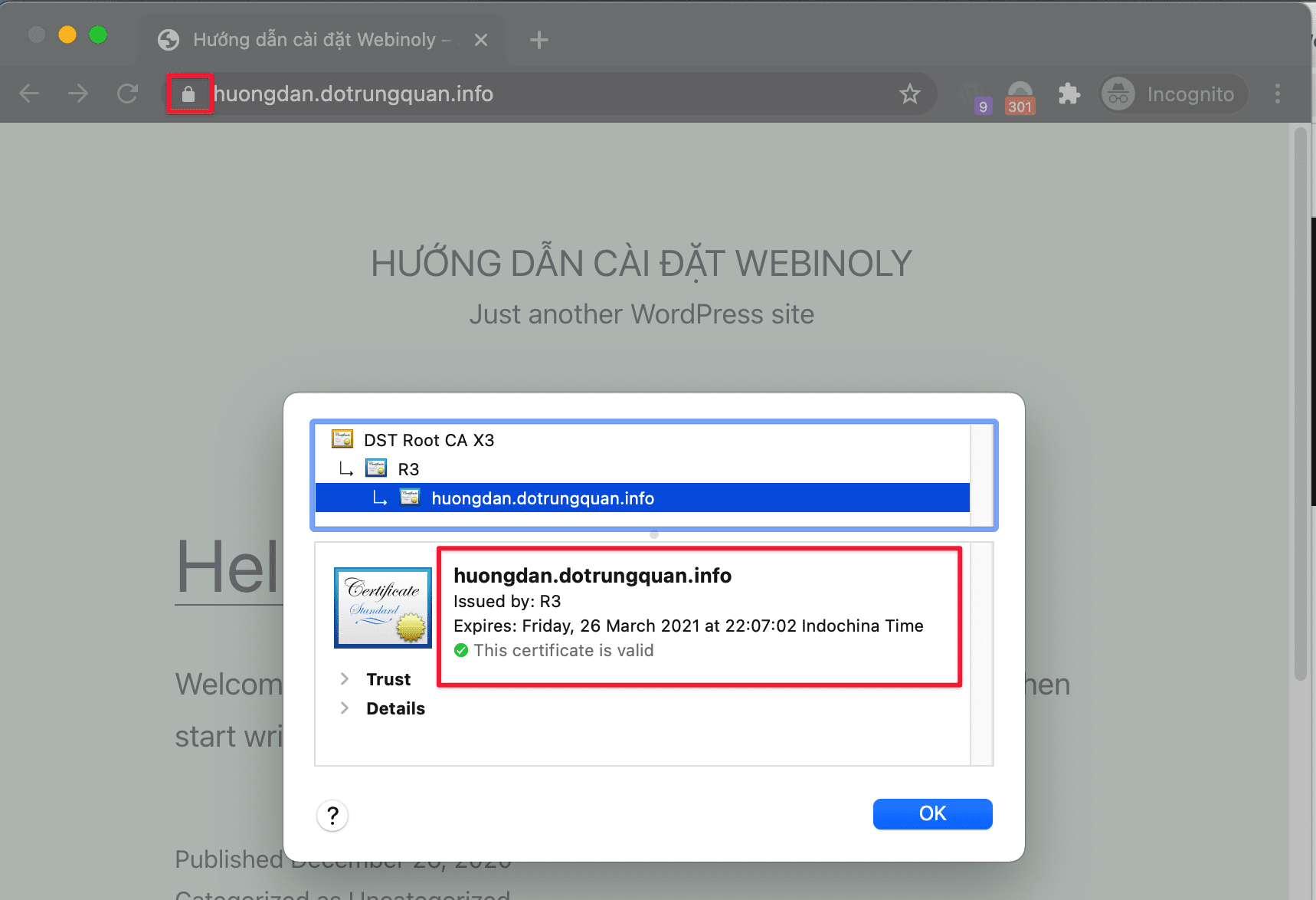 Hướng dẫn cài đặt WordPress trên Webinoly 9 cài đặt WordPress trên Webinoly