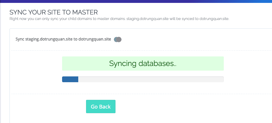 Hướng dẫn sử dụng WordPress Staging trên CyberPanel 16 Screenshot 2021 06 23 at 16.27.08