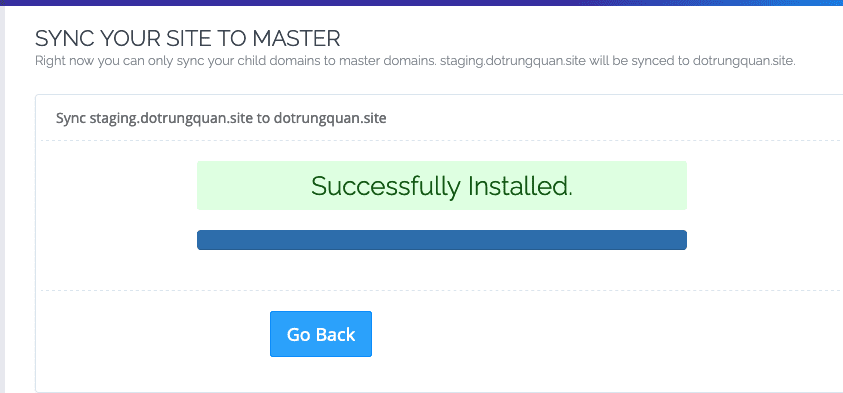 Hướng dẫn sử dụng WordPress Staging trên CyberPanel 17 Screenshot 2021 06 23 at 16.27.44