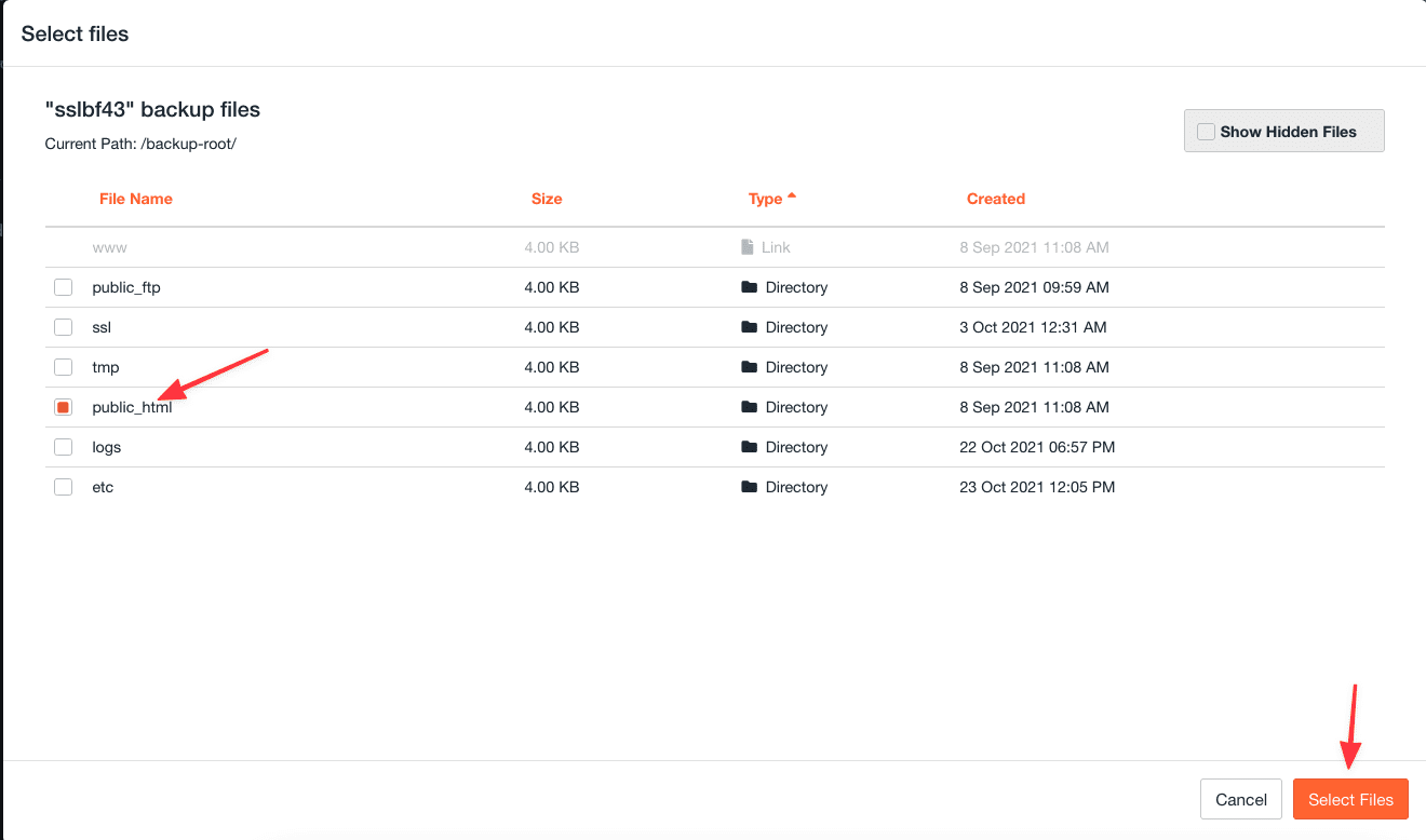 Hướng dẫn sử dụng Jetbackup 5 trên cPanel 8 Screenshot 2021 10 23 at 15.15.59