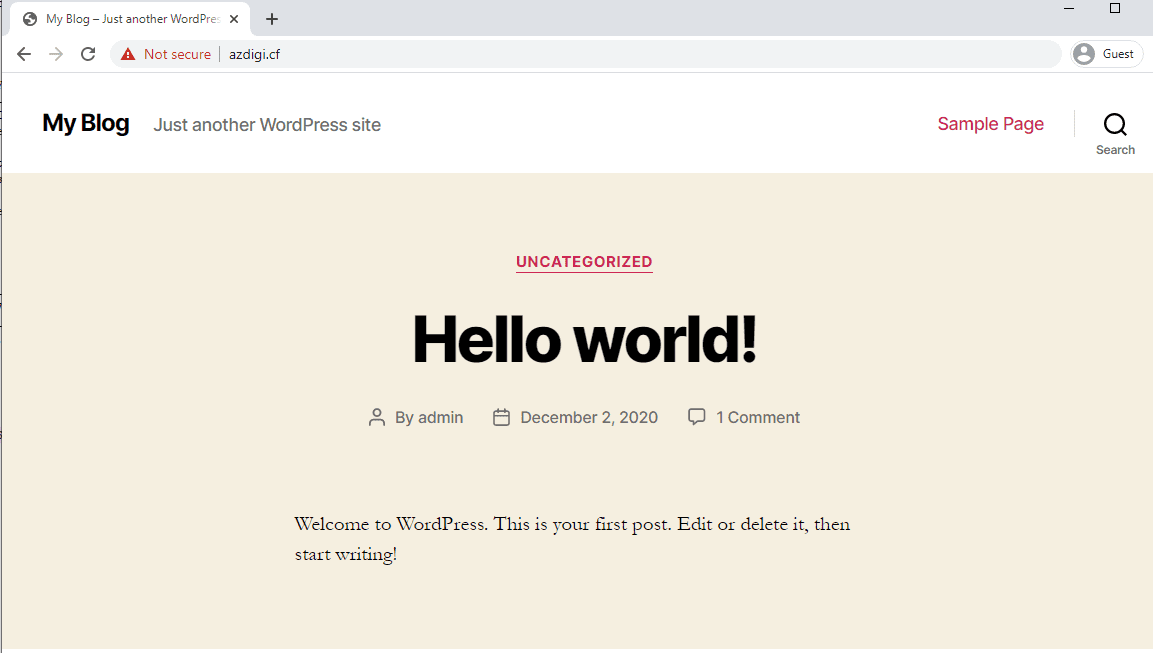 Cài đặt WordPess trên CloudPanel 13 Cài đặt WordPess trên CloudPanel