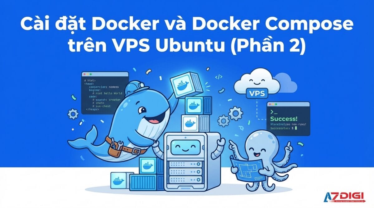 Cài đặt Docker và Docker Compose trên VPS Ubuntu 1 Cài đặt Docker và Docker Compose trên VPS Ubuntu
