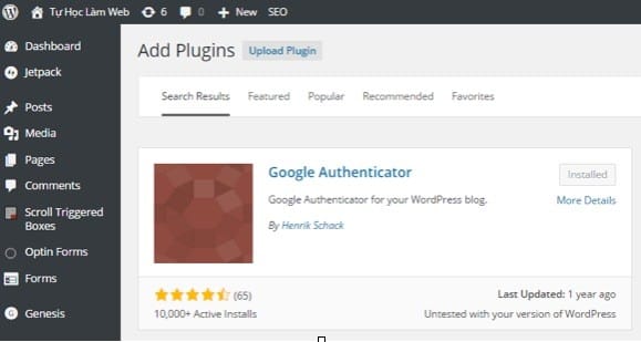 cai dat google authenticator 1