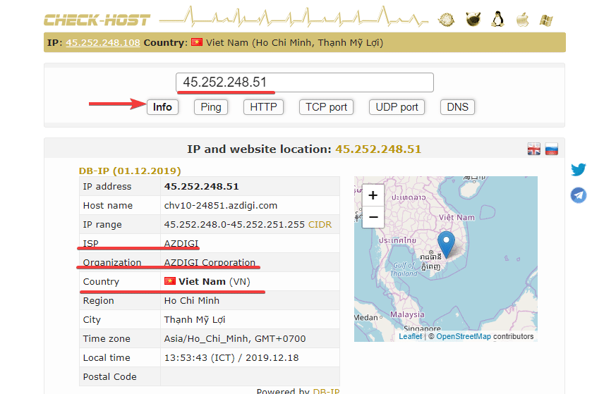 Hướng dẫn kiểm tra IP website và đơn vị cung cấp 3 chrome QsluHLOtRM