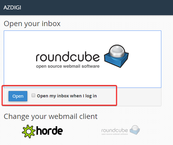 Hướng dẫn tạo và đăng nhập email trên cPanel 8