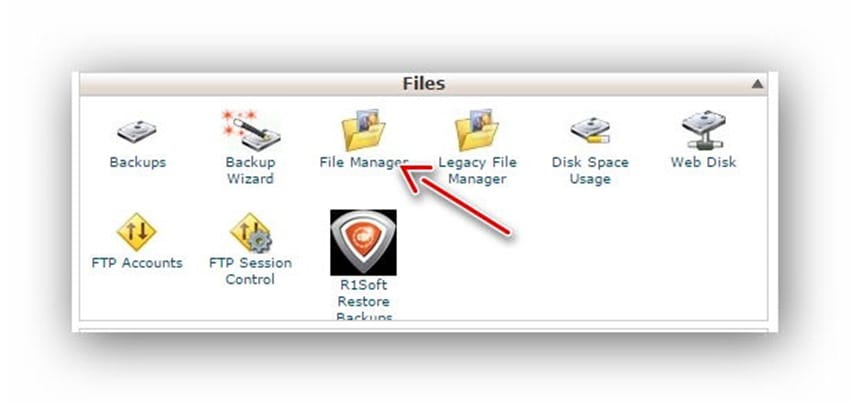 cpanel filemanager 3575 012c4
