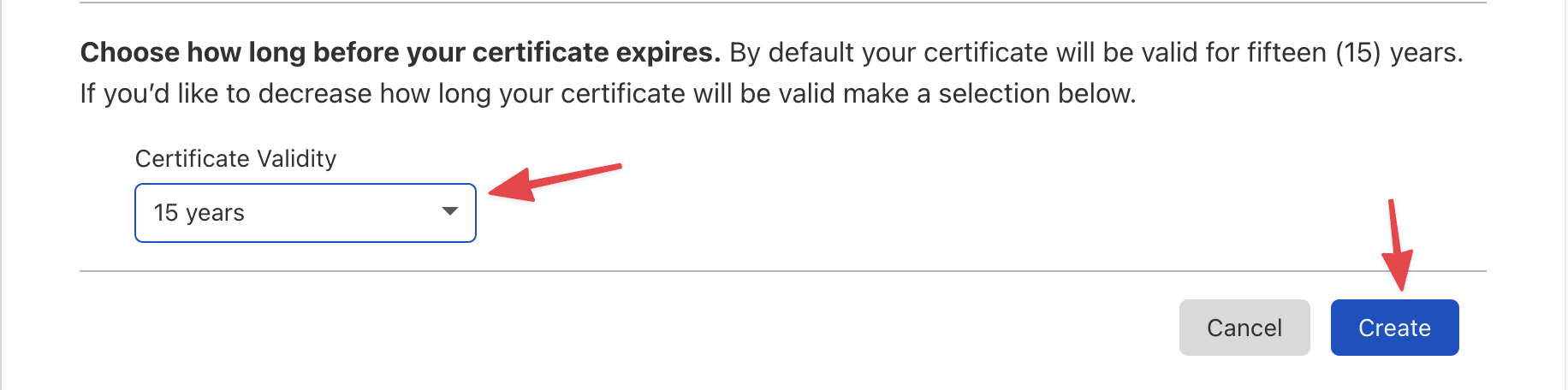Hướng dẫn cài đặt SSL trên CloudFlare 7 Create Certificate
