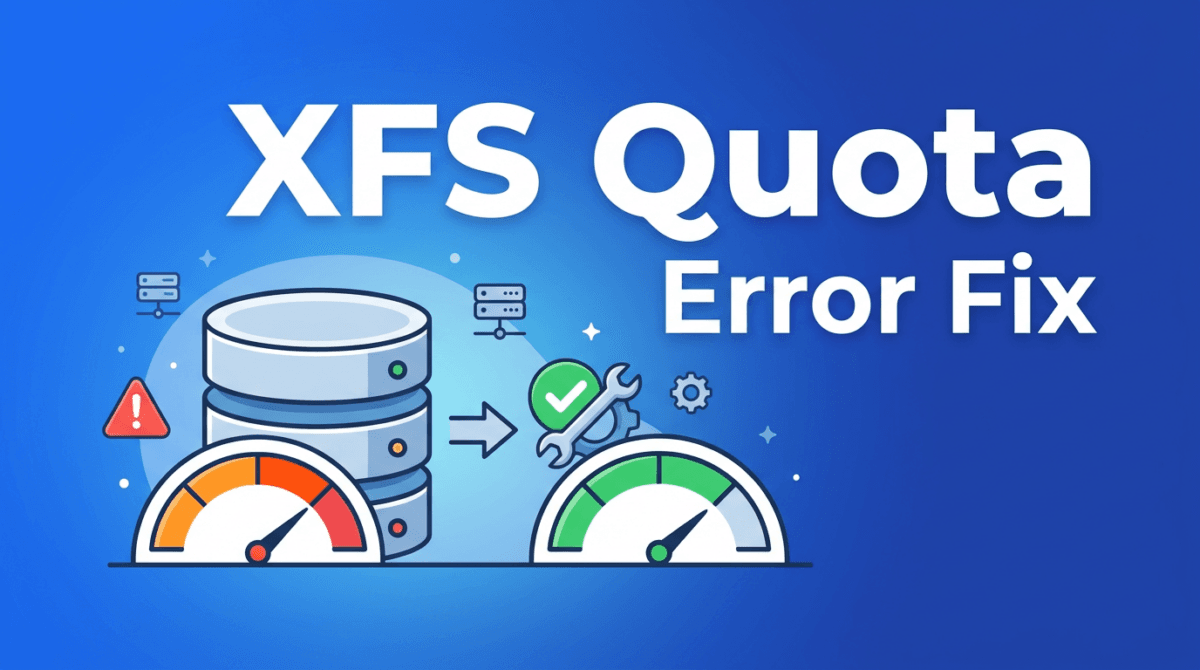 Sửa lỗi xfs_quota: cannot set limits: Function not implemented Directadmin 1 Sửa lỗi xfs_quota: cannot set limits: Function not implemented Directadmin