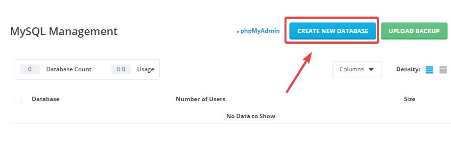 Hướng dẫn tạo và import Database trên SEO Hosting (How to create and import Database on SEO Hosting) 3 database 2