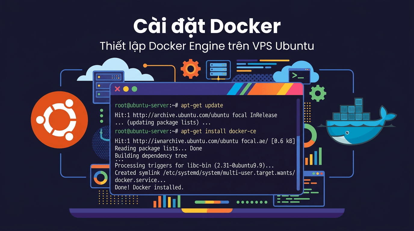 Cài đặt Docker và Docker Compose trên VPS Ubuntu 2 Cài đặt Docker trên VPS Ubuntu