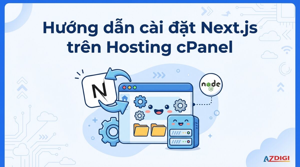 Hướng dẫn cài đặt Next.js trên Hosting cPanel 1 Hướng dẫn cài đặt Next.js trên Hosting cPanel