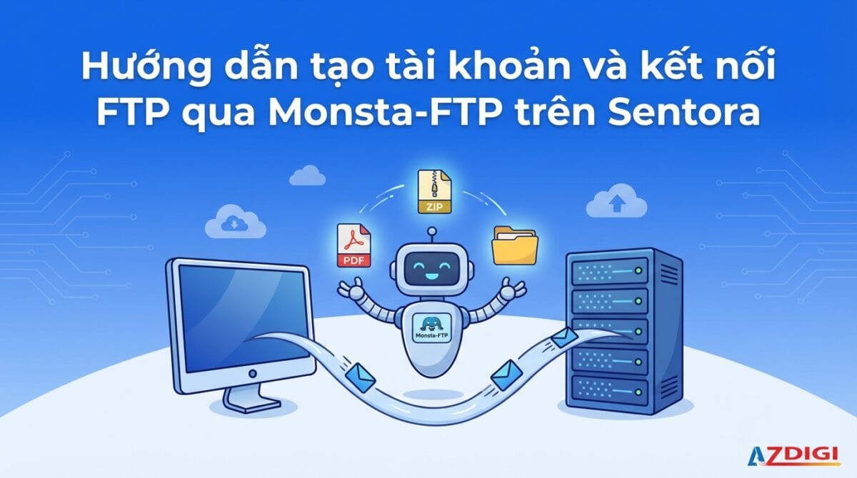 Hướng dẫn tạo tài khoản và kết nối FTP qua Monsta-FTP trên Sentora 1 Hướng dẫn tạo tài khoản và kết nối FTP qua Monsta-FTP trên Sentora