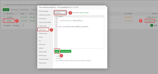 Chuyển dữ liệu WordPress về aaPanel 15 image 131