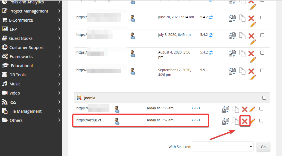 Hướng dẫn cài đặt website Joomla với Softaculous trên cPanel 11 joomla 2