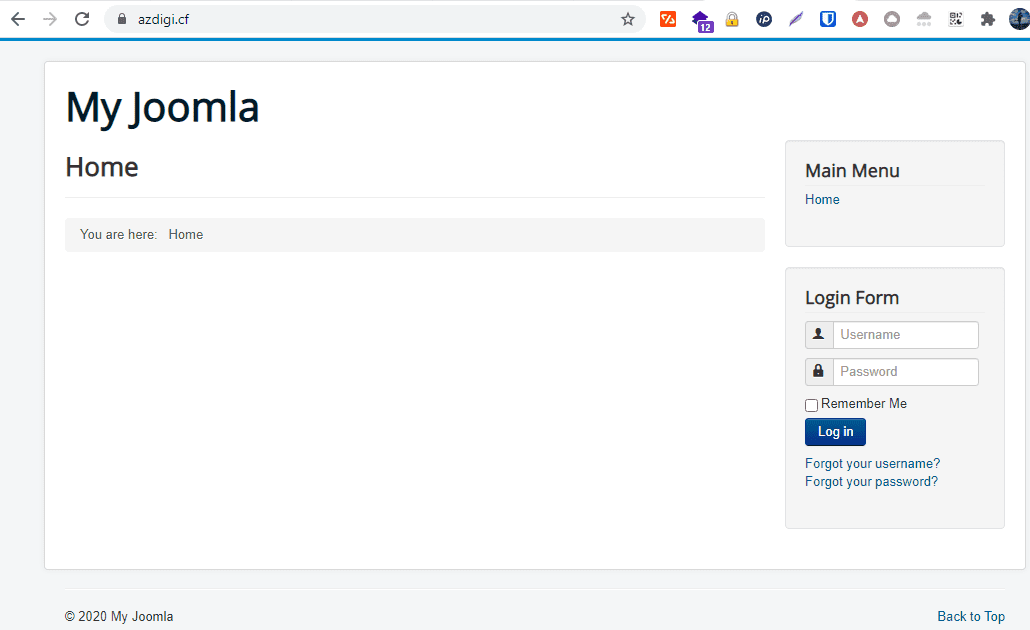Hướng dẫn cài đặt website Joomla với Softaculous trên cPanel 7 joomla5