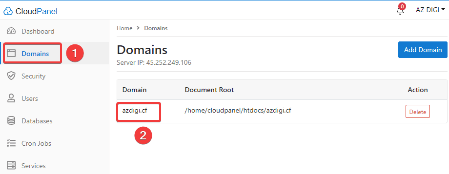 Cài đặt SSL Let’s Encrypt trên CloudPanel