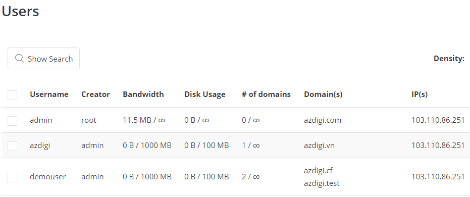 Hướng dẫn nâng cấp User lên Reseller bằng command trên DirectAdmin 3 Hướng dẫn nâng cấp User lên Reseller bằng command trên Directadmin