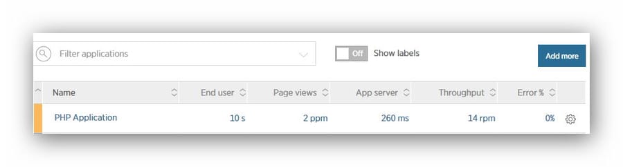 newrelic applicationlist 1