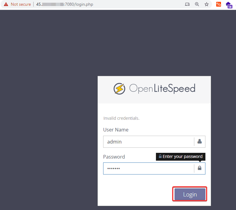 Hướng dẫn cài đặt OpenLitespeed trên aaPanel 9 openlite11