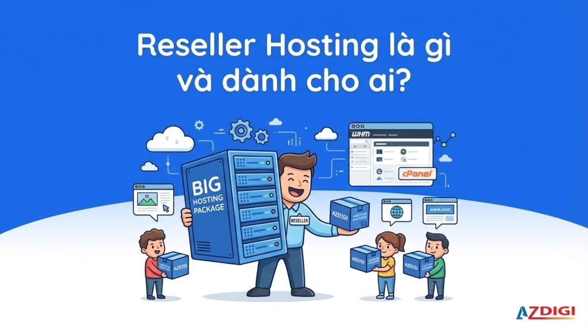 Reseller Hosting là gì và dành cho ai? 1 Reseller Hosting là gì và dành cho ai?