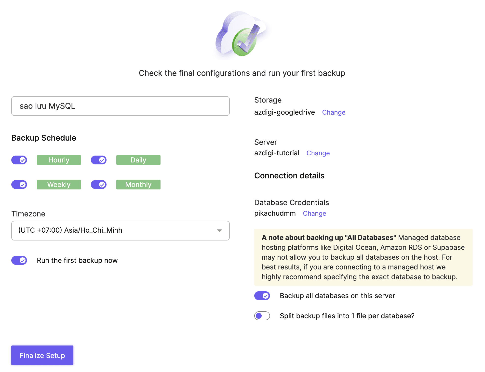 Ottomatik – Tự động backup MySQL và File trên máy chủ tiện lợi 23 screenshot 2023 11 06