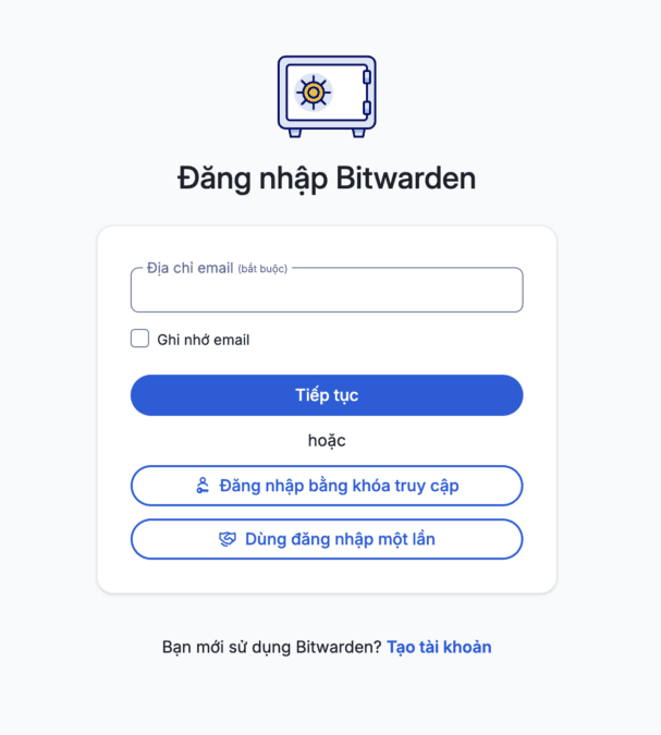 Hướng dẫn cài đặt Bitwarden tự host lên VPS để quản lý mật khẩu và dữ liệu nhạy cảm 1 screenshot 2026 03 18 15.13.44@2x 607x675 1