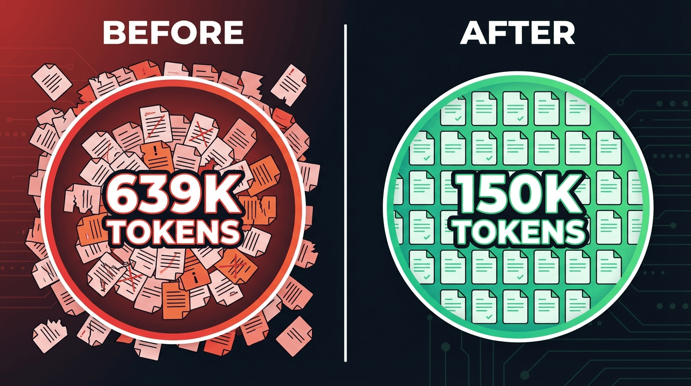Tối ưu chi phí OpenClaw: Cách giảm 70% token usage mà vẫn giữ chất lượng 2 So sánh context trước và sau khi tối ưu