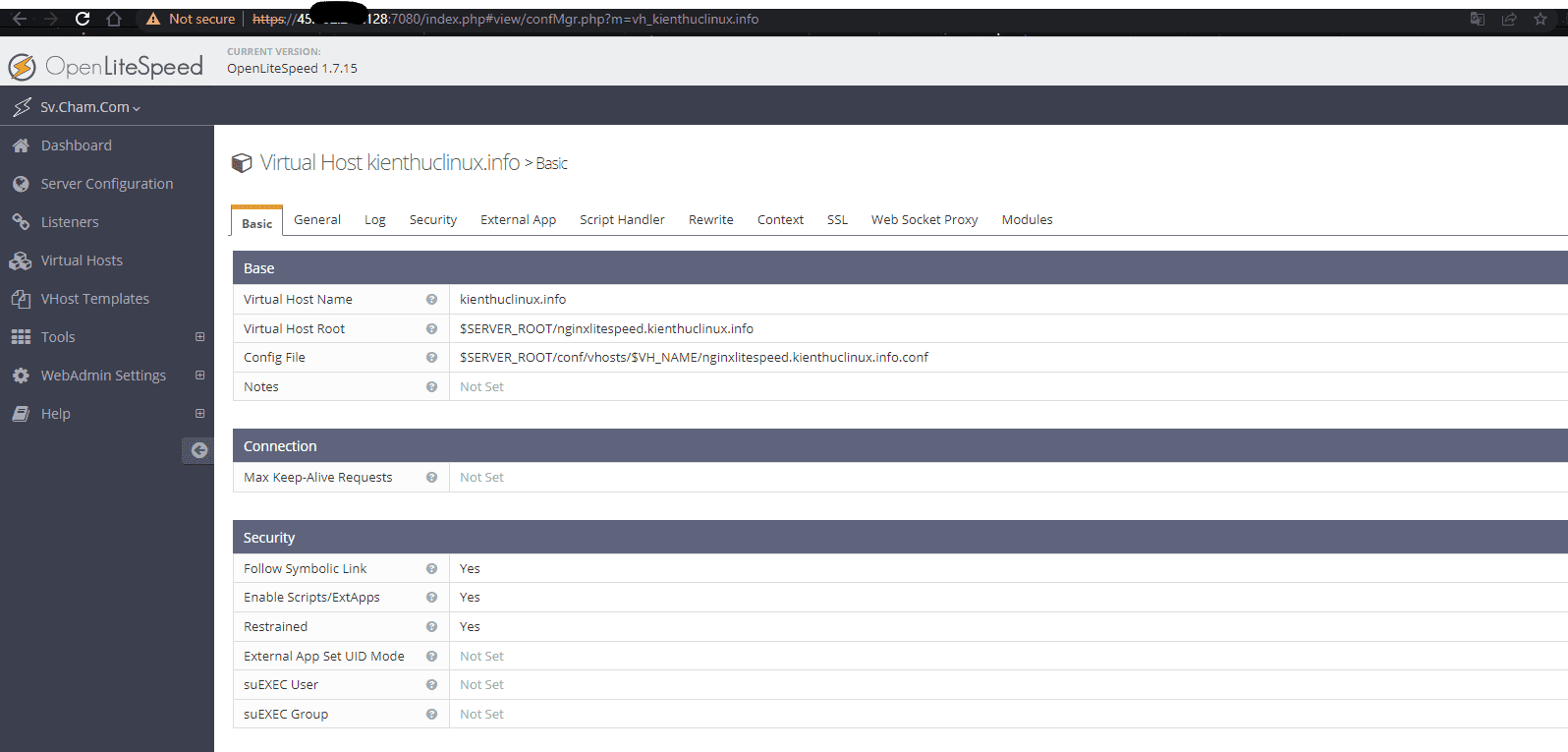 vhost