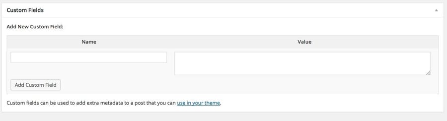 wordpress custom field 1